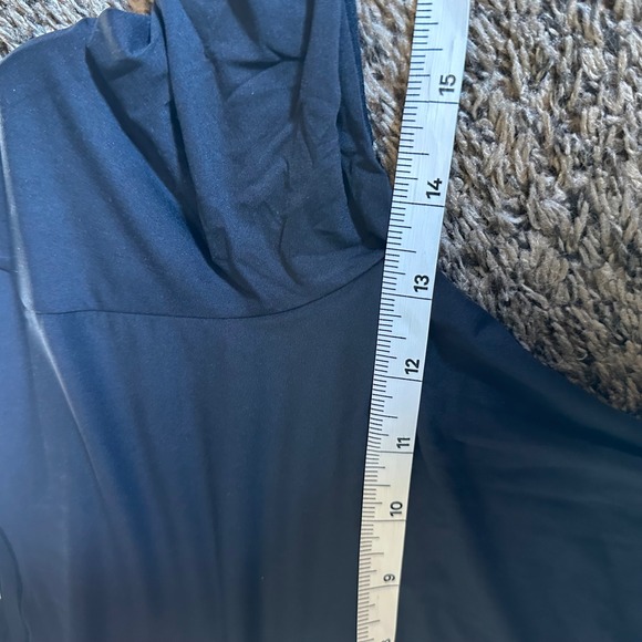 Seasum Bodysuit Long Sleeve Basic Stretch Black Bodysuit Small - Picture 7 of 8